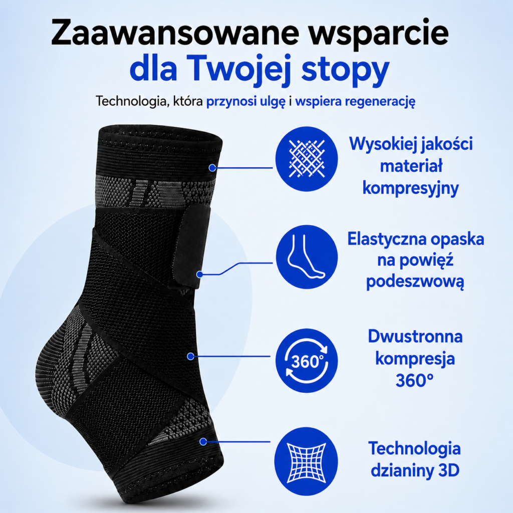 Wsparcie tam, gdzie stopa boli najbardziej